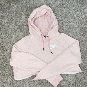 DIY cropped hoodie